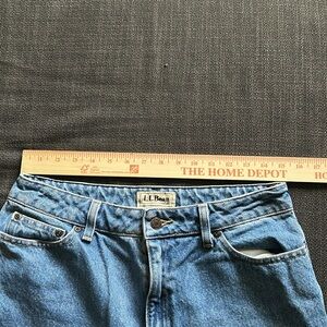 L.L. Bean Women's Straight Leg Jeans - Blue